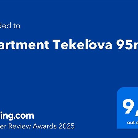 Apartment Tekelova 95M2 Prešov Buitenkant foto