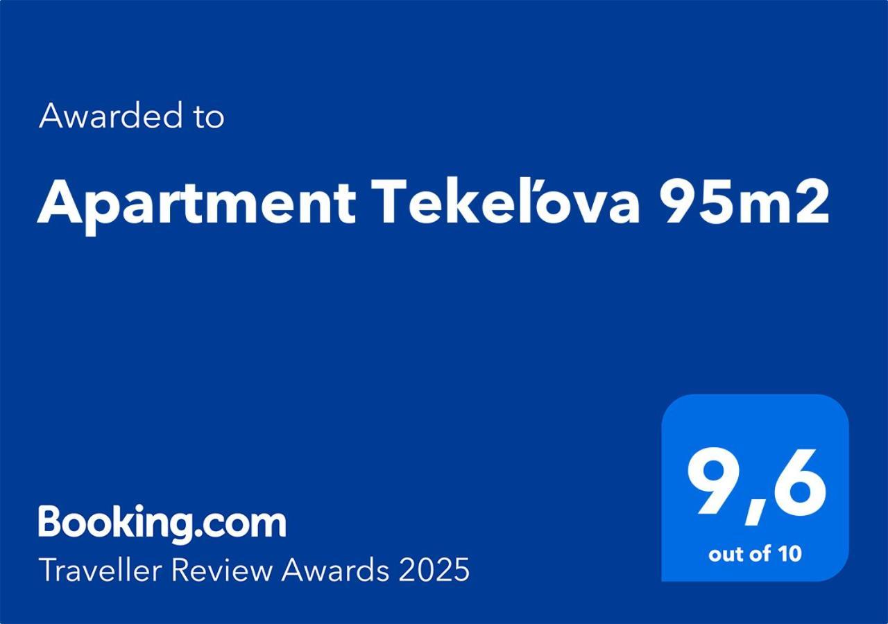 Apartment Tekelova 95M2 Prešov Buitenkant foto